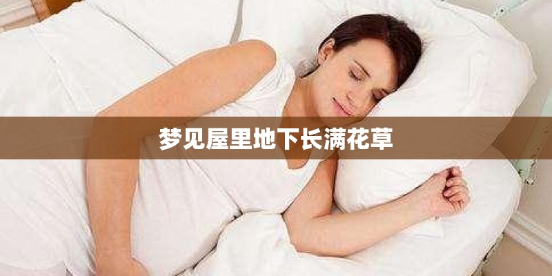 梦见屋里地下长满花草