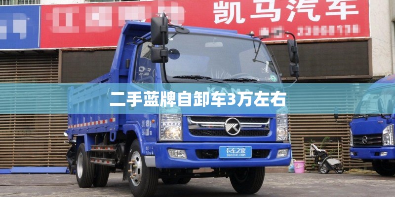 二手蓝牌自卸车3万左右