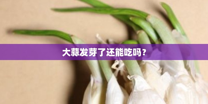 大蒜发芽了还能吃吗？