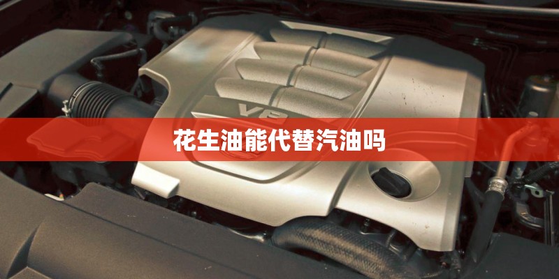花生油能代替汽油吗