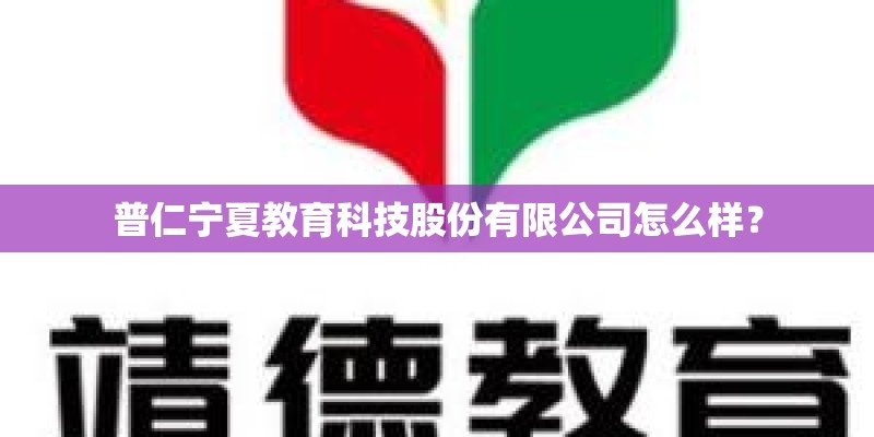 普仁宁夏教育科技股份有限公司怎么样？