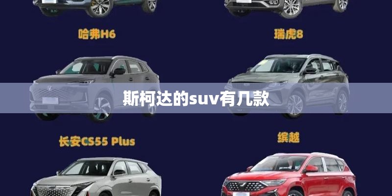 斯柯达的suv有几款