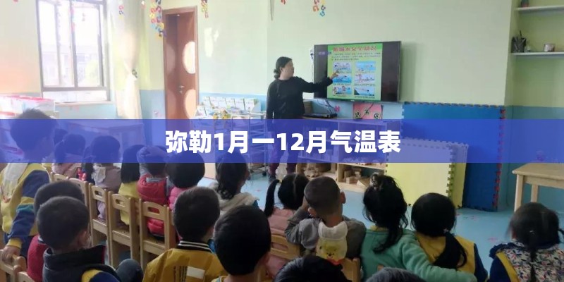 弥勒1月一12月气温表