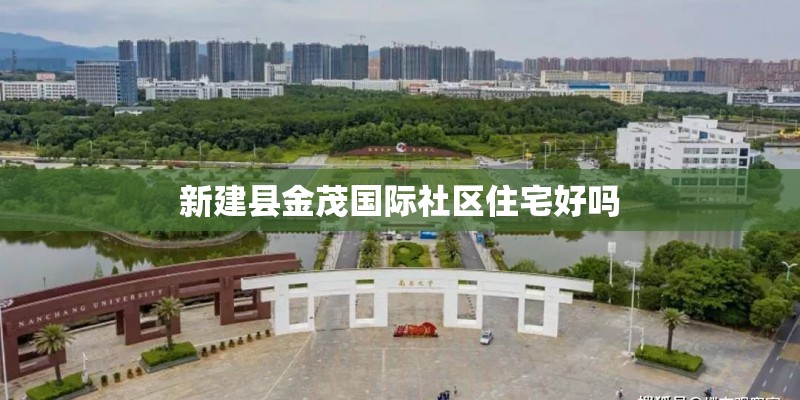 新建县金茂国际社区住宅好吗 新建县金茂国际社区住宅好吗