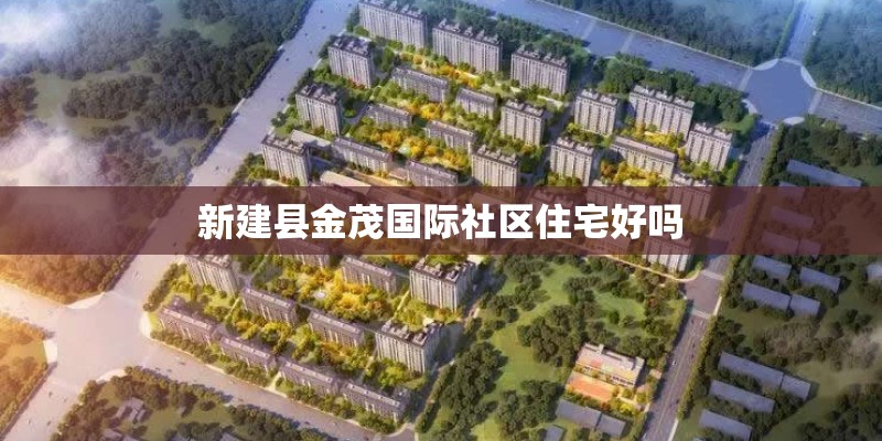 新建县金茂国际社区住宅好吗 新建县金茂国际社区住宅好吗
