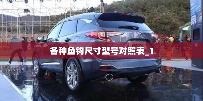 各种鱼钩尺寸型号对照表_1