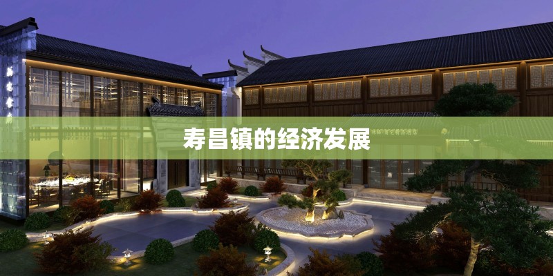 寿昌镇的经济发展