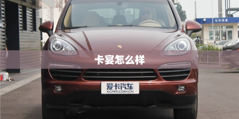 卡宴怎么样