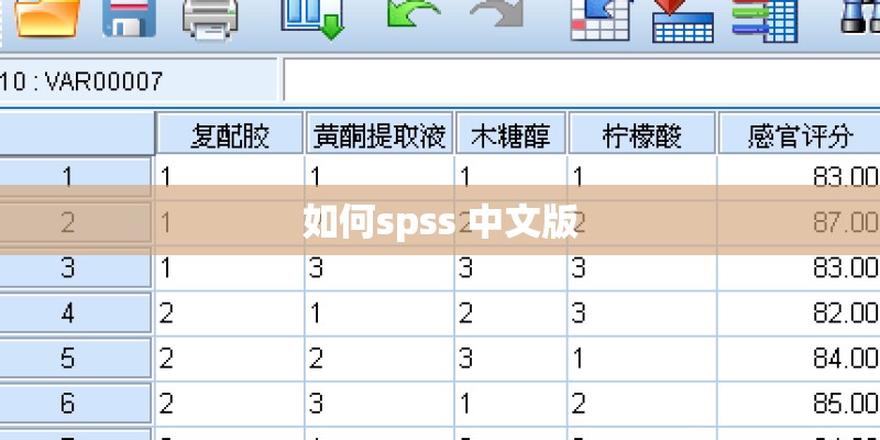 如何spss 中文版