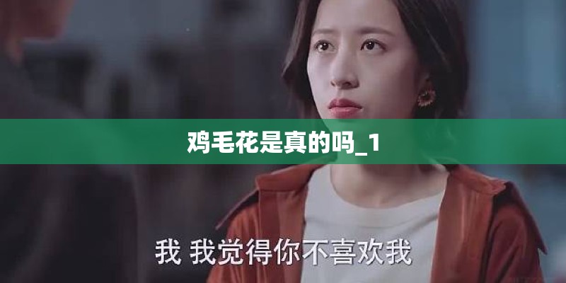 鸡毛花是真的吗_1